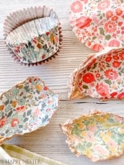 Decoupage Oyster Shells (Painted)