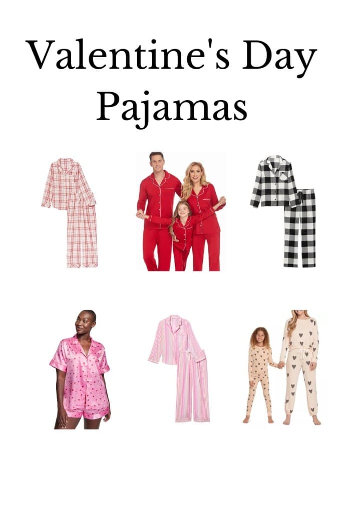 valentine's day pajamas