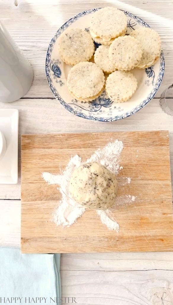 black tea cookies