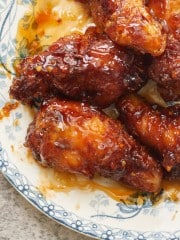 Honey Baked Chicken Wings Recipe (Air Fryer)