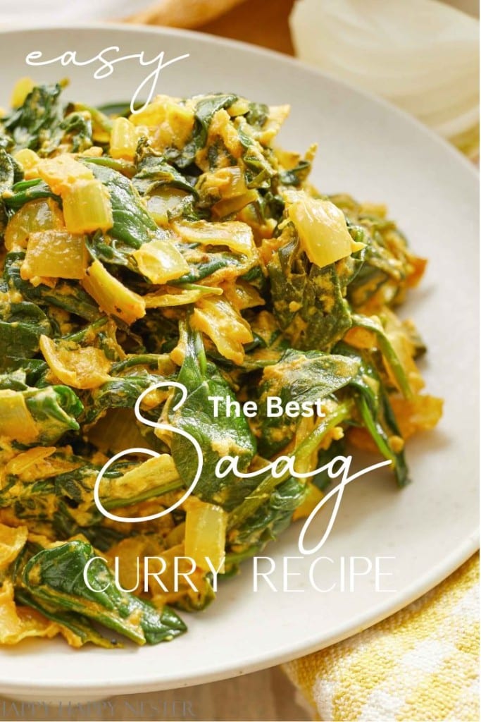 Saag curry recipe