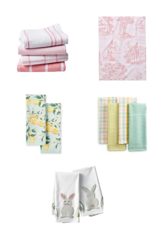 spring hand towels
