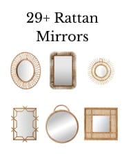 29+ Rattan Mirrors