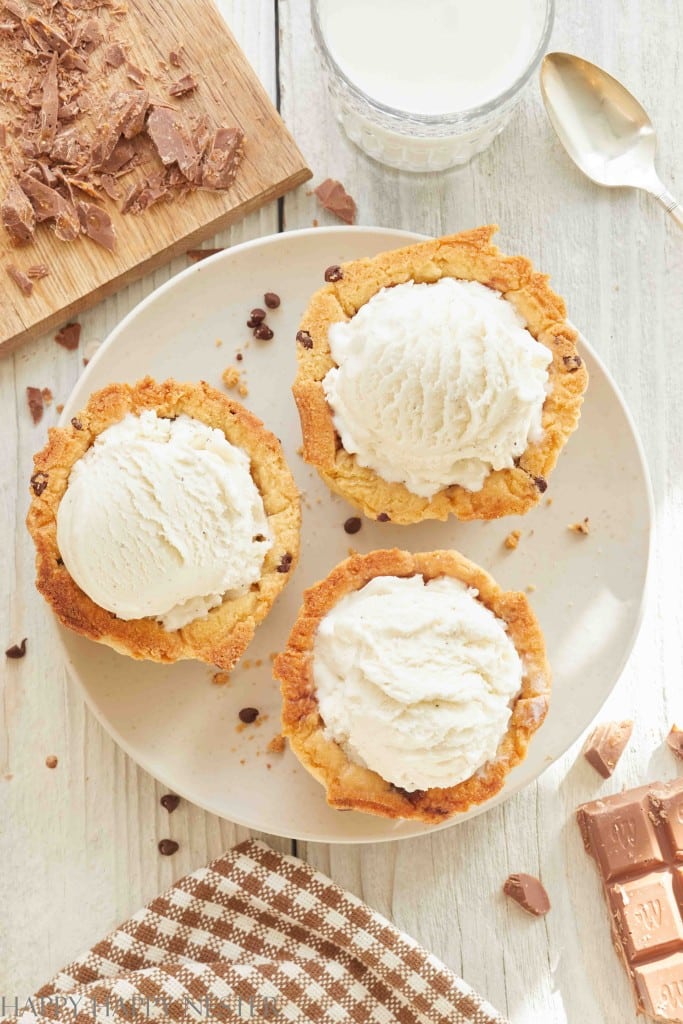 chocolate chip cookie bowl recipe