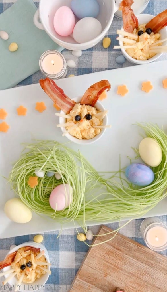 easter themed charcuterie board