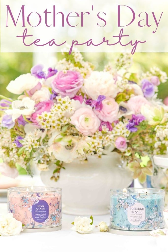 mother's day tea party pin image