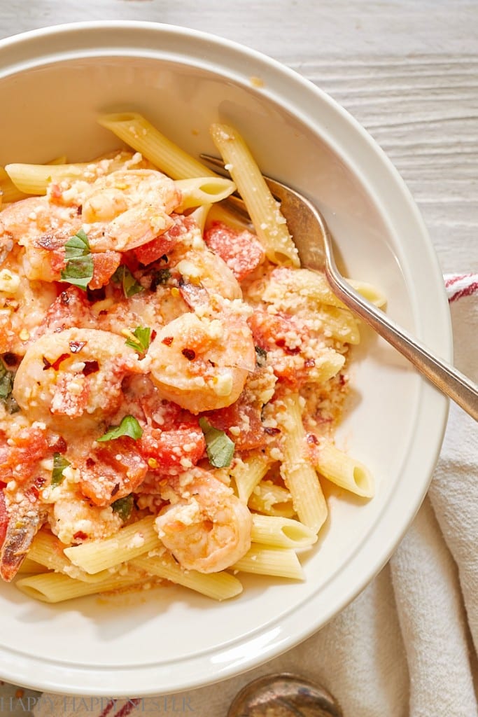 creamy shrimp pasta recipe