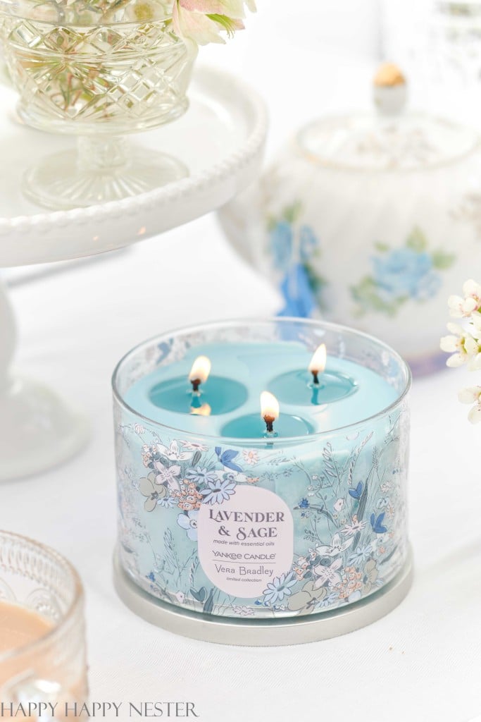 vera bradley lavender and sage yankee candle