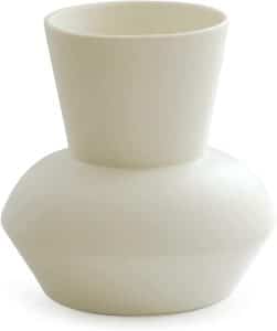 white modern style ceramic vase