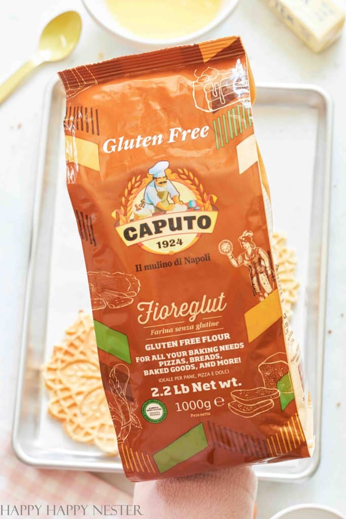 a bag of Italian Gluten Free Caputo Flour 