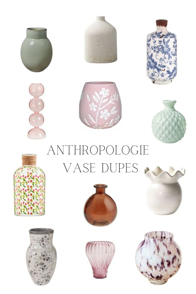 anthropologie vase dupes