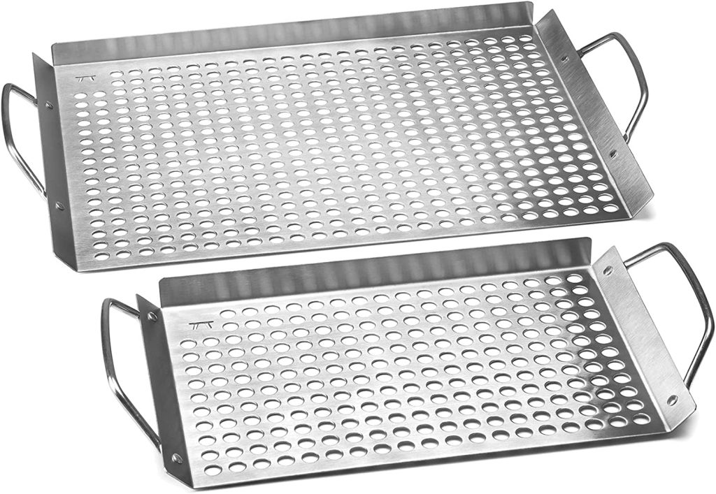 stainless steel grill pan