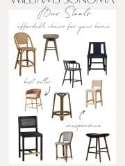 Check it out: Williams Sonoma Bar Stools - the fantastic way to jazz up your home! These chairs are like the rockstars of seating options!