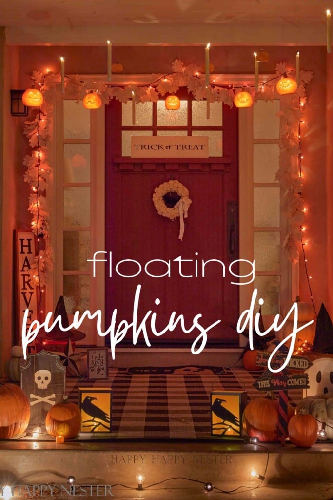 Floating Pumpkins DIY Pin Image