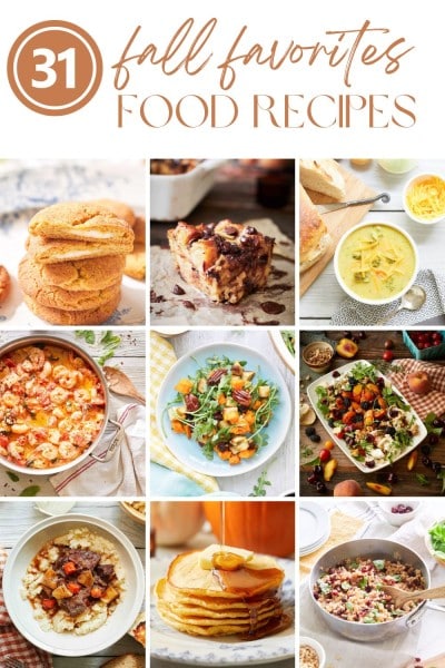 31 Fall Favorites (Food Recipes) pin image