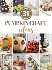 31 Pumpkin Craft Ideas pin image