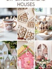 Cool Gingerbread House Ideas pin image
