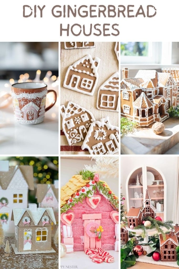 Easy Christmas Craft: Faux Gingerbread House with Puff Paint