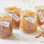 four jars of applesauce without sugar