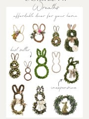 easter bunny wreaths BOW