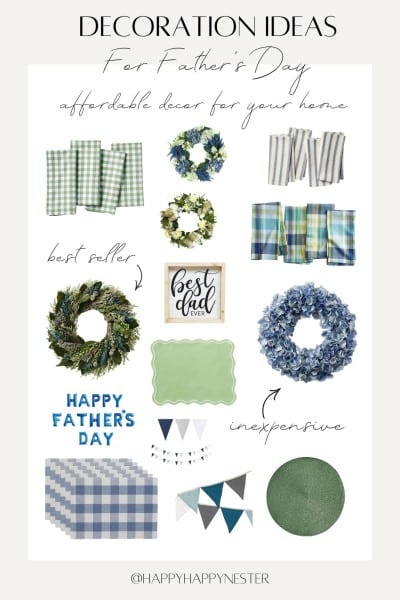 decoration ideas for father's day