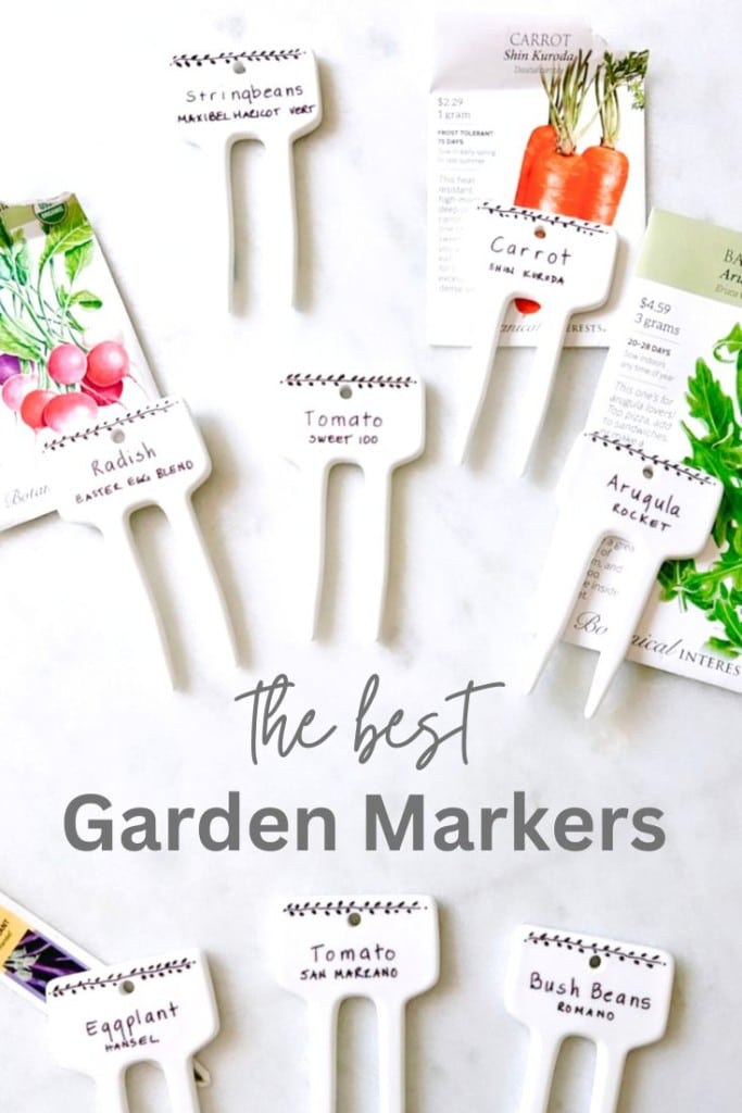 garden markers pin image