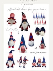4th of July gnomes