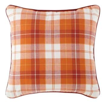 fall plaid throw pillows