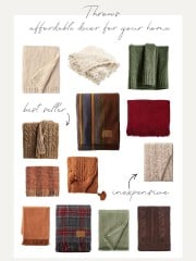 autumn fall throws