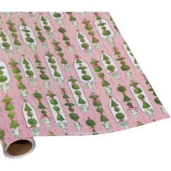 pink christmas gift wrap (amazon)