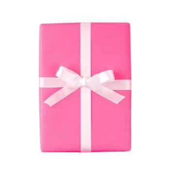 pink christmas wrap (amazon)