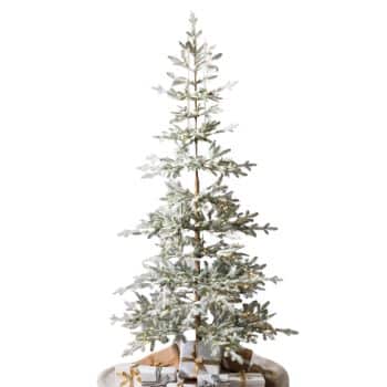 Christmas Tree with Green and Gold Decorations (Amazon).