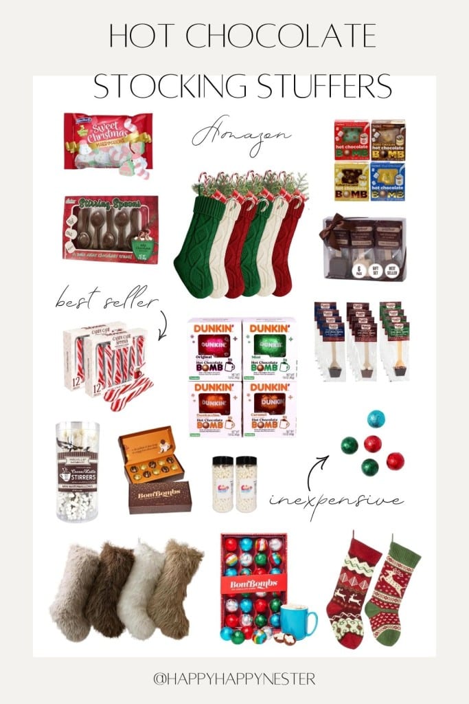 hot chocolate stocking stuffers (amazon)