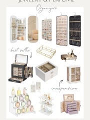 jewelry and perfume organizers