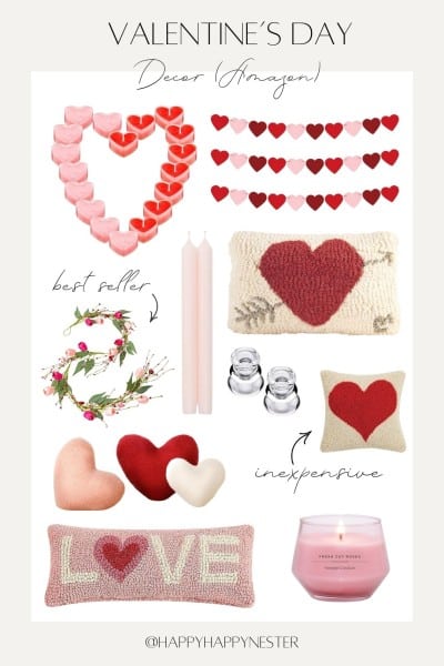 valentine's day decor (amazon)