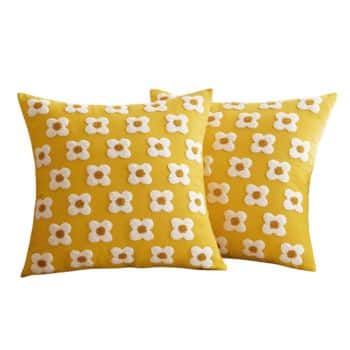 spring themed throw pillows