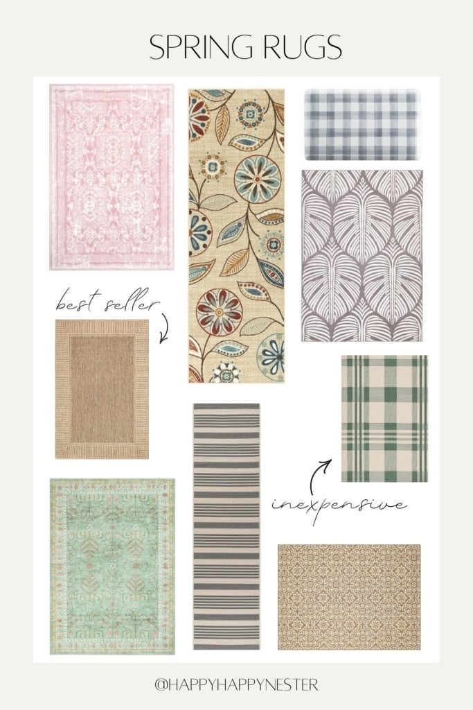 spring rugs