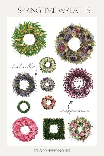 springtime wreaths