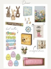 spring signs decor