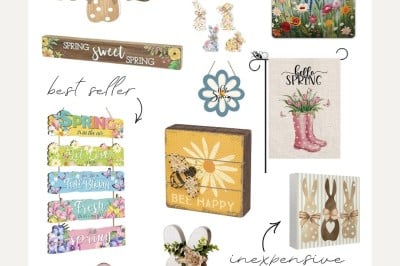 spring signs decor