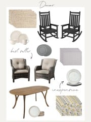 outdoor summer decor
