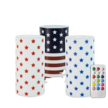 patriotic table decor