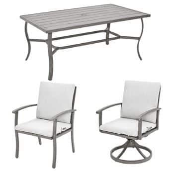 outdoor tables and chairs