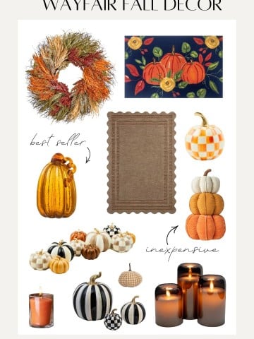 wayfair fall decor
