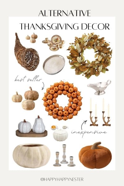 alternative thanksgiving decor
