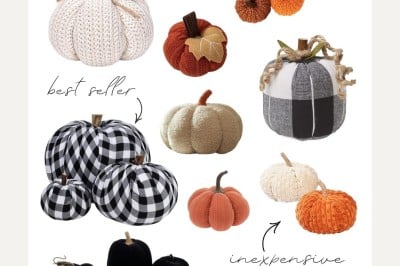 fall fabric pumpkins