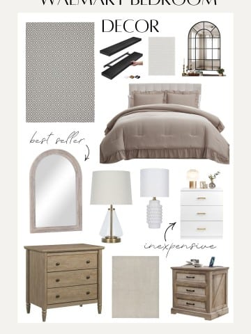 walmart bedroom decor
