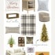 walmart christmas living room decor