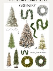 walmart christmas greenery