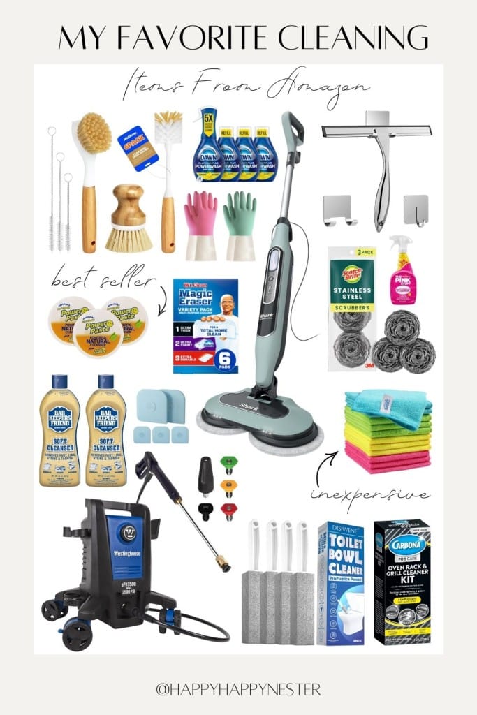 my favorite cleaning items from amazon